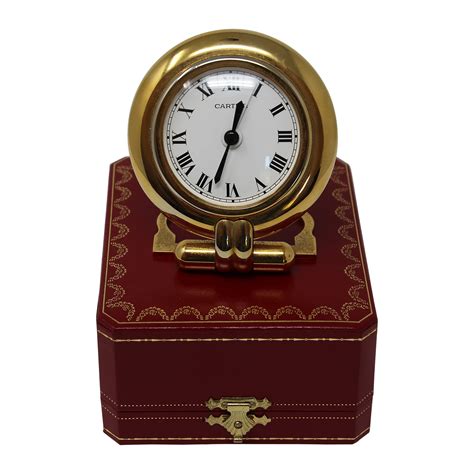 cartier clocks vintage.